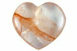 Polished Hematoid Quartz Hearts - 1 1/2" Size - Photo 2